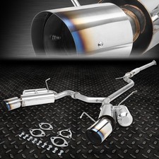For 04-08 Acura Tsx Cl9 K24a2 2.4l 4.5 Burnt Muffler Tip Catback Exhaust System For 04-08 Acura Tsx Cl9 K24a2 2.4l 4.5 Burnt Muffler Tip Catback Exhaust System