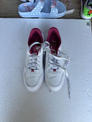Puma Caven 2.0 White and Pink Sneakers Size 11