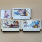 FINAL FANTASY I II III 1 2 3 Set NES SQUARE Nintendo Famicom Japan Tested