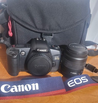 Canon EOS Rebel 35mm Film Camera w/ Canon EF 35-80mm f/4-5.6 III Lens AS-IS