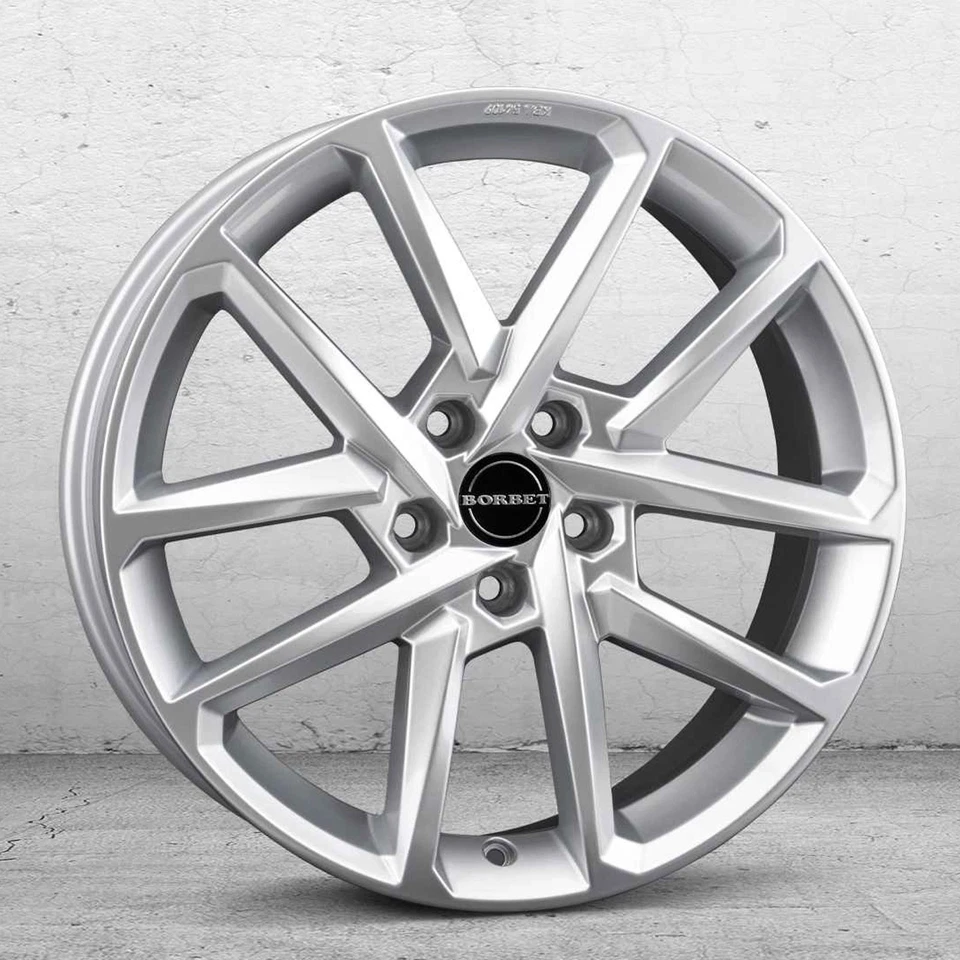 19" Winterräder für Skoda Elroq  50 60 E Borbet N Silber 235/55 R19 Winterreifen - Bild 3 von 4
