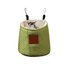 Sugar Glider Sleeping Pouch,Cage Hanging Bag,Warm Cage Accessories & Toys for...