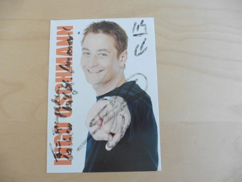 Ingo Oschmann - autograph card - rare -