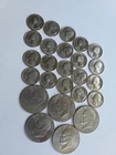 Bicentennial Quarters Lot 20 Denver 5 non-silver dollars, Denver 10 Dollars Face