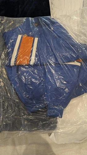 KITH x Knicks NBA Finals Satin Bomber Jacket 2026 Championship Blue Men’s Size S image 6