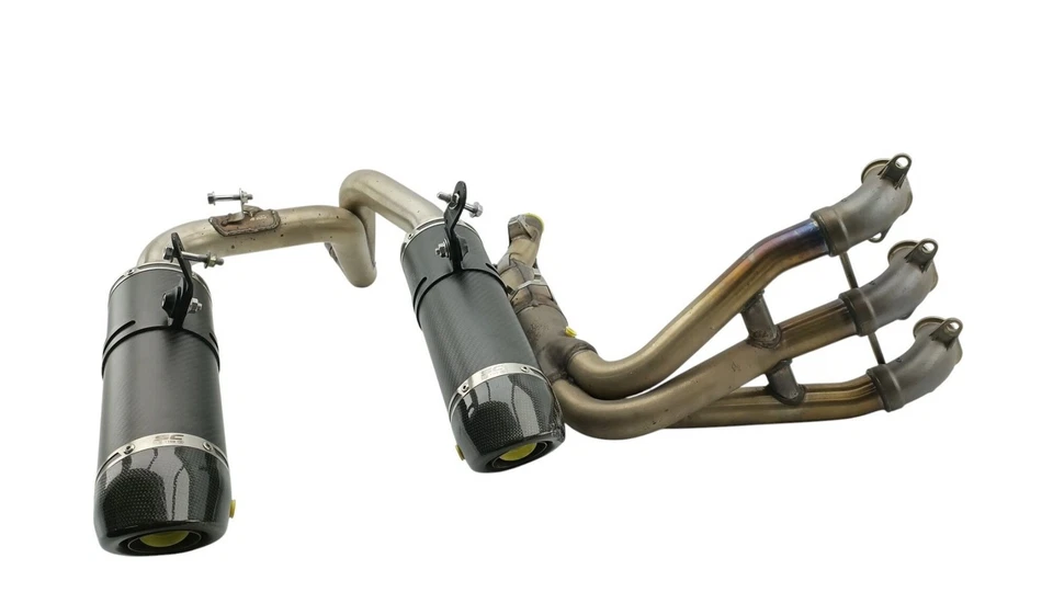 Línea de escape ABS TRIUMPH SPEED TRIPLE 1050 R 2016 a 2018 Foto 3 de 4