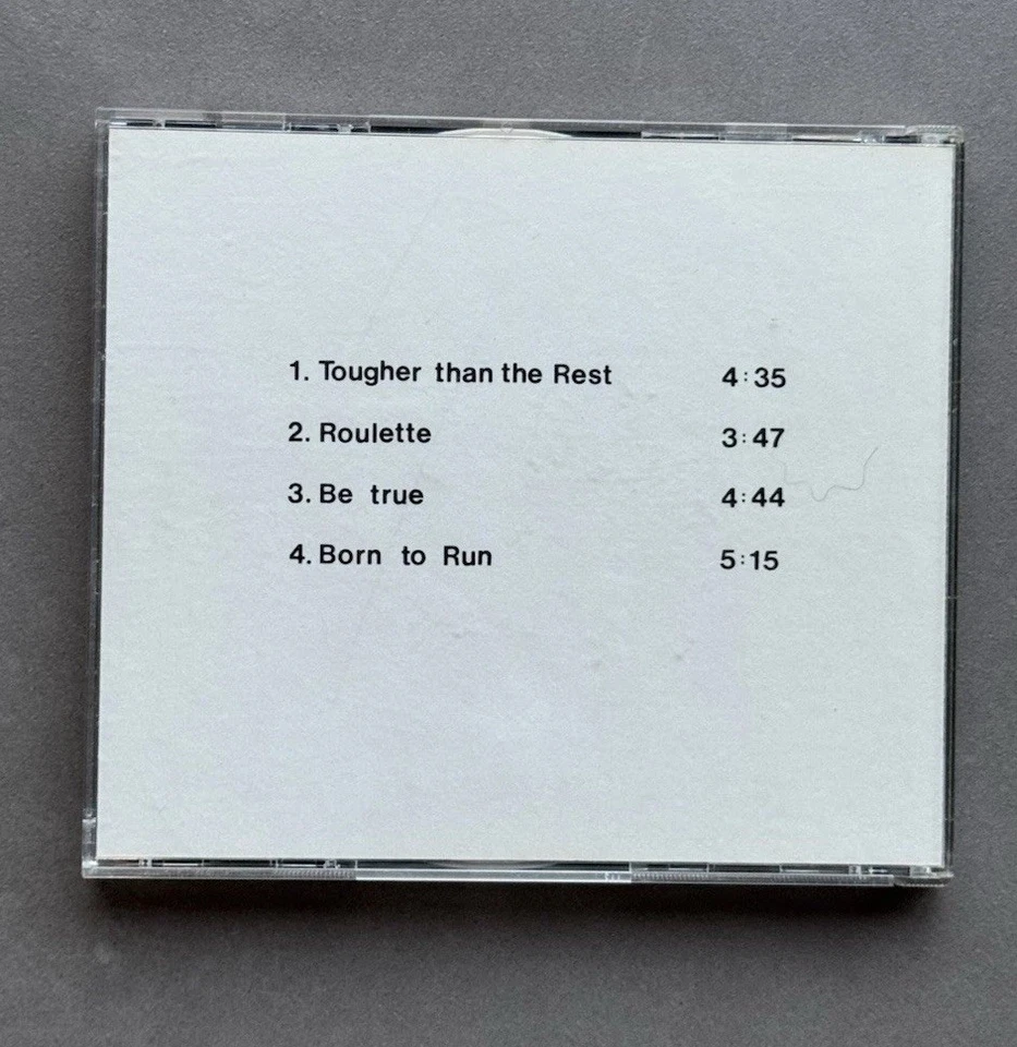 Bruce Springsteen Tougher Than The Rest Mini CD (3”) mit Adapter – selten! - Bild 2 von 4