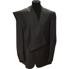 Alexandre Savile Row Wool Suit Brown Chest 44 L Waist 38 L