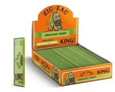 Hemp Rolling Papers King Size (24 Booklets) - 32 Sheets Each - 110 mm