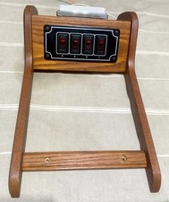 Custom Van Ovrhd Wood Console W 4 Switch Control Panel 12v Map Light Chevy Ford