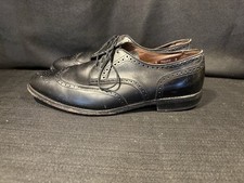 Allen Edmonds Concord Wingtip Dress Shoes Black Men Size 10 D Made In USA