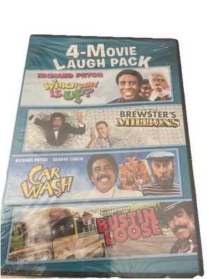 Richard Pryor 4 Film DVD Set - Brewster's Millions Car Wash Bustin' Loose Way Up