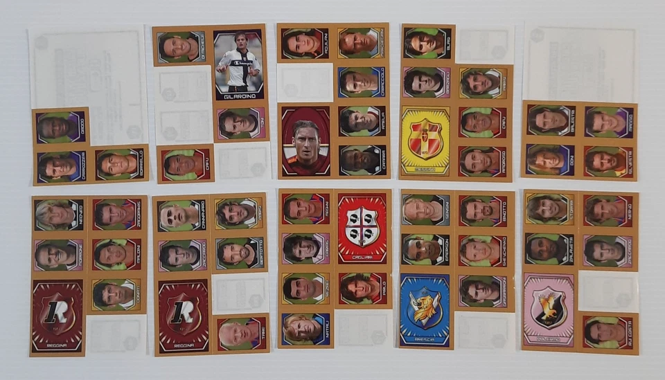 Calcio Merlin 2005 Lotto 117 Figurine Nuove con Velina parzialmente utilizzate - Immagine 4 di 4