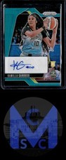 2024 Panini Prizm WNBA #SG-KC Kamilla Cardoso Signatures Prizms Teal #/35
