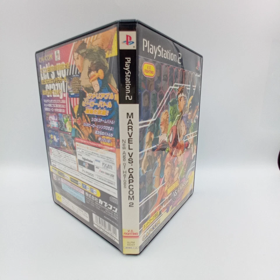 Marvel vs Capcom 2 New Age of Heroes Sony PS2 (2000)  Japanese Version Tested - Image 4 of 4