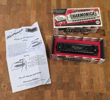 Ridley  s Deluxe Edition Harmonica with song sheet instructions NEW IN BOX
