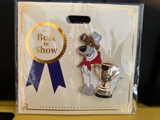 Disney 2020 WDI Best In Show Dog Dodger Pin LE 300 Oliver And Company