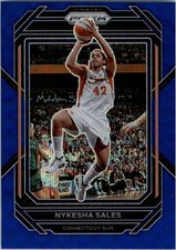 2023 Panini Prizm WNBA Prizms Blue Wave #48 Nykesha Sales - BSK