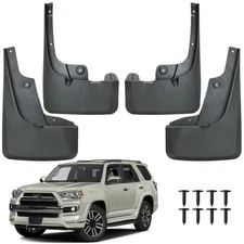 4x Mud Flaps For Toyota 4Runner N280 2010-2024 Splash Guards Mudguard Front Rear