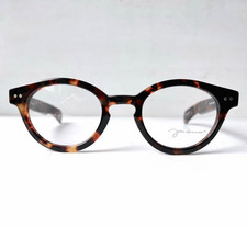 Vintage Eyeglasses John Lennon Retro 2 Eyewear Beatnik Paddle Temple Round Panto