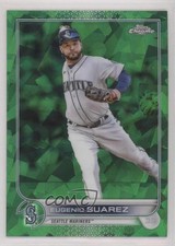 2022 Topps Chrome Update Sapphire Edition Green 43/75 Eugenio Suarez #US137 18pg