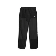 PUMA Downtown Corduroy Pants Mens Black Casual Athletic Bottoms 62128901