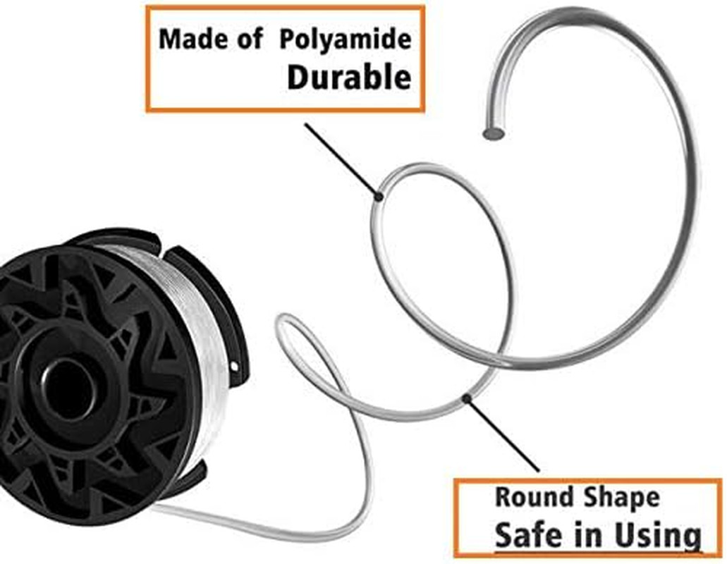 AF100 Replacement Spool for Black and Decker AF-100-3ZP Af-100-Bkp,30-Foot,0.065