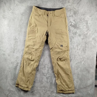 Eddie Bauer Pants Mens 30x30 Beige First Ascent Fleece Lined Hiking Ski Outdoor - Image 1 of 4