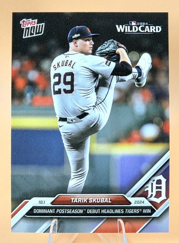 2024 Topps Now 784 Tarik Skubal