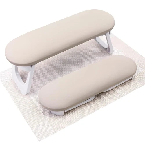 Arm Rest for Nails Tech, Foldable PU Leather Nail Arm Rest - Picture 1 of 4