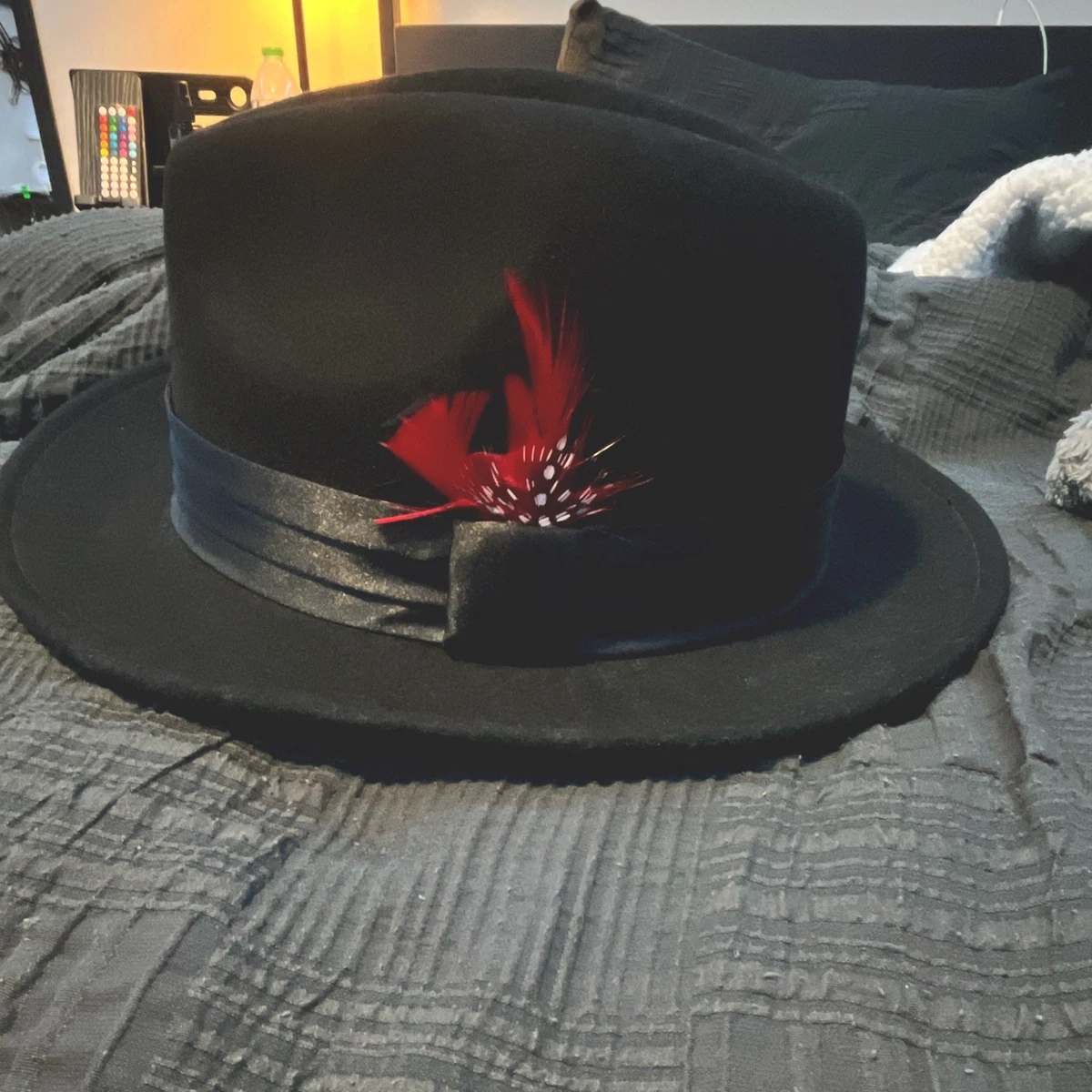 Wool Red Solid Hats for Men for sale | eBay