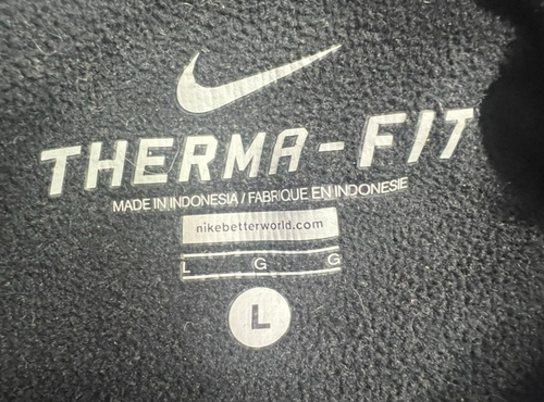Nike Starter Thermafit sudadera negra y plateada funcional y se ve genial - Imagen 3 de 8
