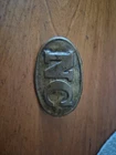 Original Confederate Civil War N.C. Box Plate