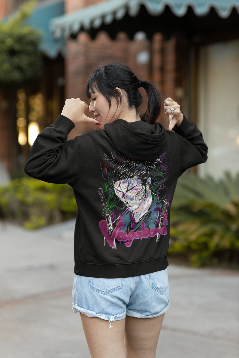 Vagabond Hoodie Musashi Miyamoto Matahachi Honiden Anime Manga