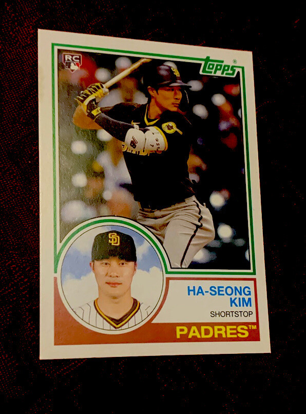 Ha-Seong Kim 2021 Topps Archives 1983 RC 145 TB Rays