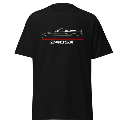 Premium T-Shirt For Nissan 240SX Convertible 1993 Car Fans Birthday Gift - Picture 2 of 5