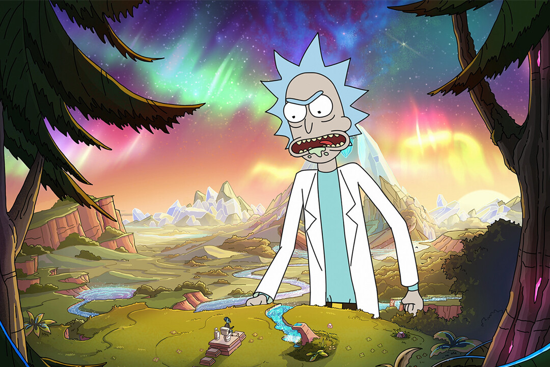 Rick and Morty Toilet Art Wall Indoor Room Outdoor Poster - POSTER