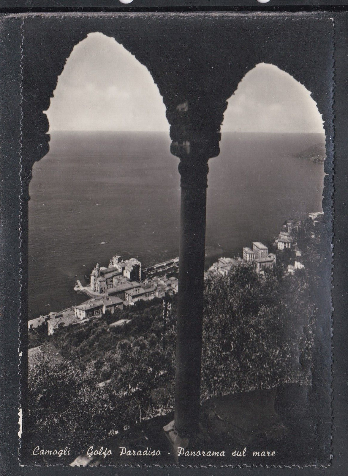 Cartolina Camogli Golfo Paradiso Panorama sul Mare G2136