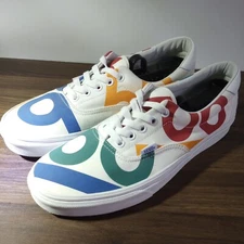 Vans Off The Wall Mens Sz 10.5 Women's 12 Shoes Multicolor Low Top Sneakers