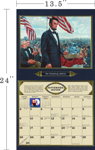 The 2025 Mort Künstler Civil War Calendar - Picture 4 of 6