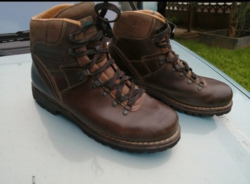 Meindl Ortler Hiking Mountain Boots Mens Leather 11.5 #3049 Vintage - Bild 5 von 8