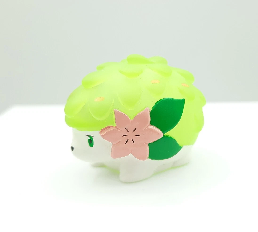 2Pcs Japan Nintendo BANDAI Pokemon Shaymin Forms Finger Puppet Figure Kid  Toy