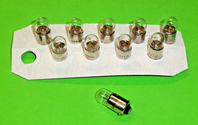 10x Glühlampe 6V 2W BA9s für Parklicht Simson SR4- Star Schwalbe KR51/1 KR51/2