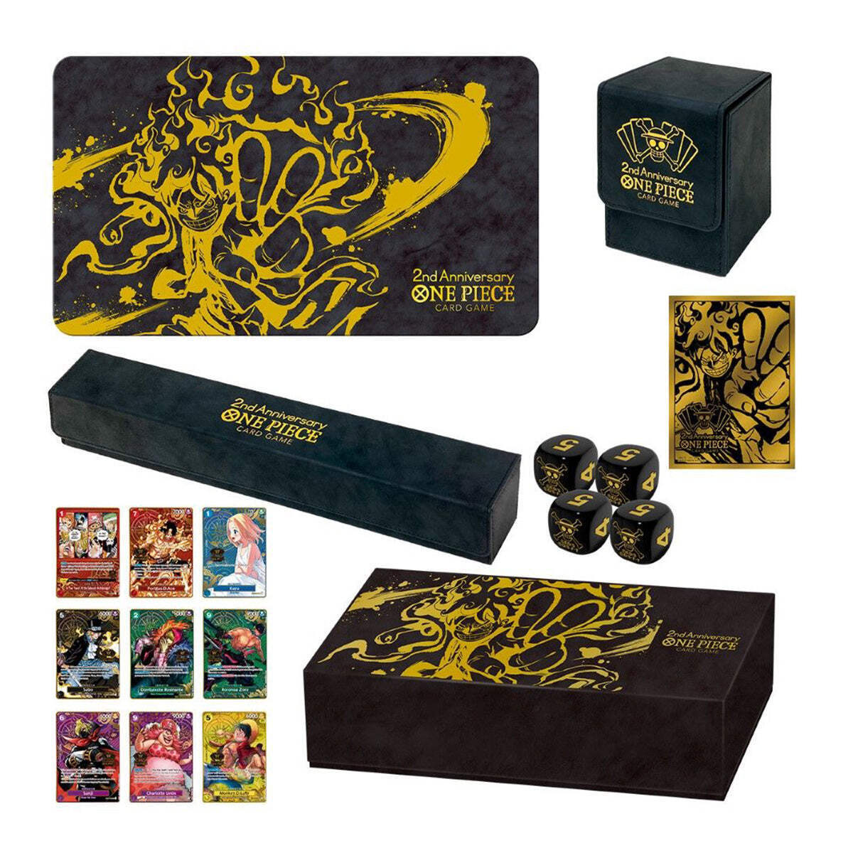ワンピースカード　プレイマット　英語　2nd ANNIVERSARY SET ONE PIECE カードゲーム English 2nd Anniversary set | ONE