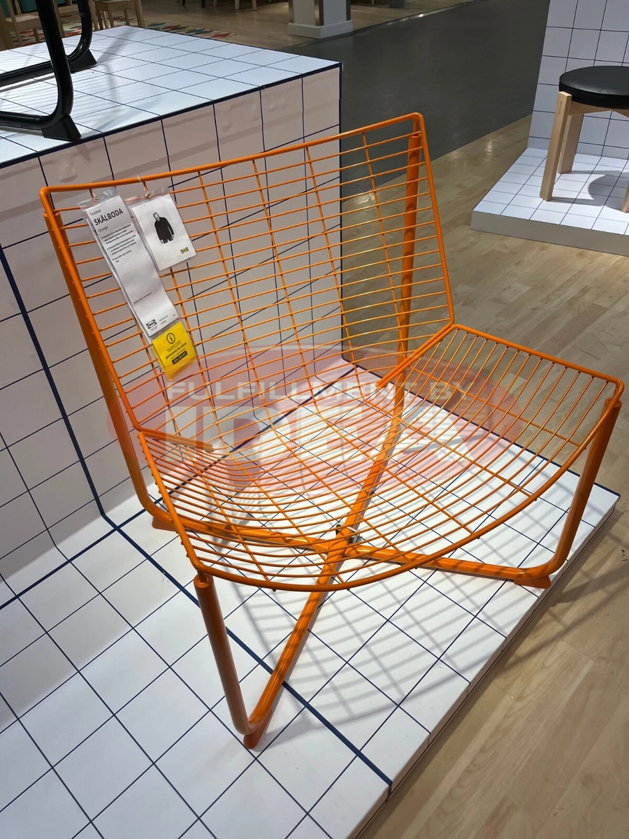 Brand New IKEA SKALBODA Orange Armchair 405.553.09