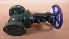 NIBCO 2" Gate Valve F-637-31-FF Plain Flange Face Class Cast Iron 41511 150PSI