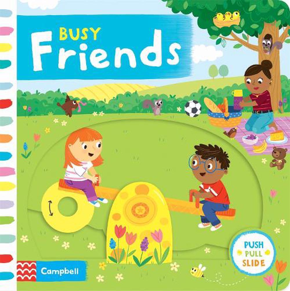 Busy Friends by Campbell Books (English) Board Book Book