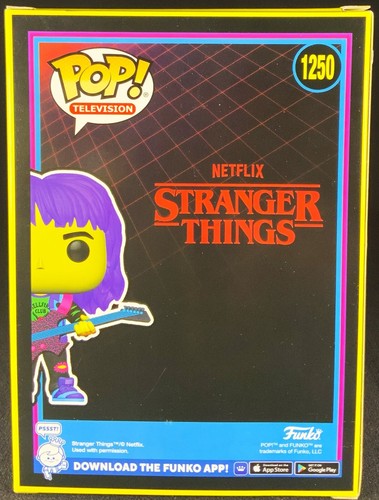 Pop Cave 2023 STRANGER THINGS: EDDIE w/Guitar - Target Con LE Excl BLACK LIGHT - Picture 7 of 12