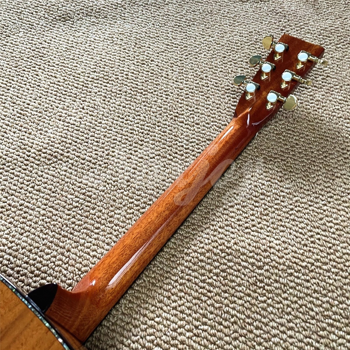 Chitarra Acustica 40 Pollici Tutto Legno Massello Di Koa, Modello OM42, Tastiera Ebano, Professionale