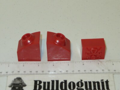2014 Angry Birds Transformers Optimus Attack Jenga Game Lot 3 Red Block Part Onl